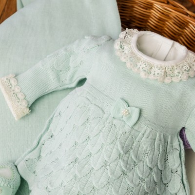   Saída de maternidade Bela- Verde Agua